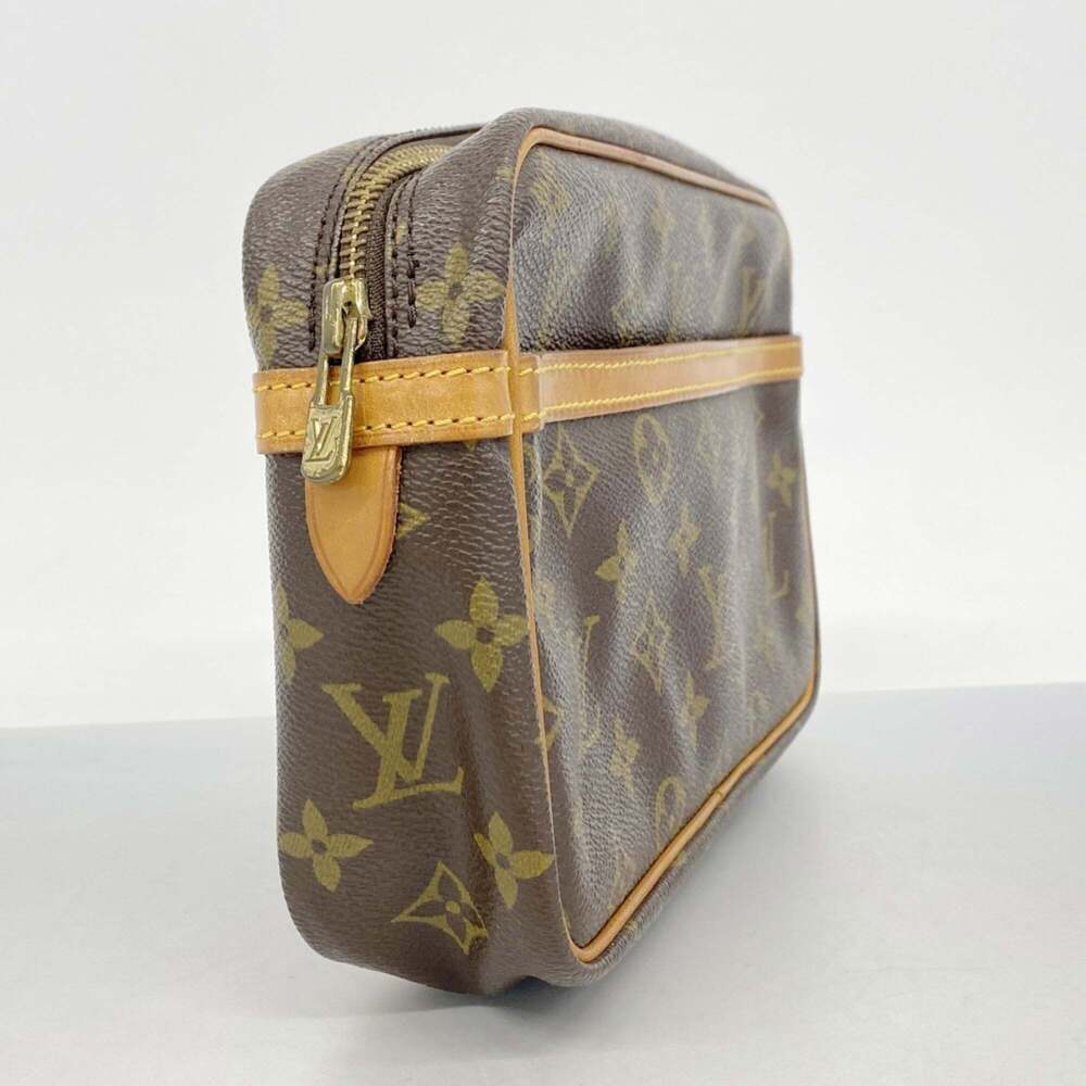 Louis Vuitton Monogram Compiègne 23 Clutch Bag M51847 Brown Men's - Picture 2 of 11